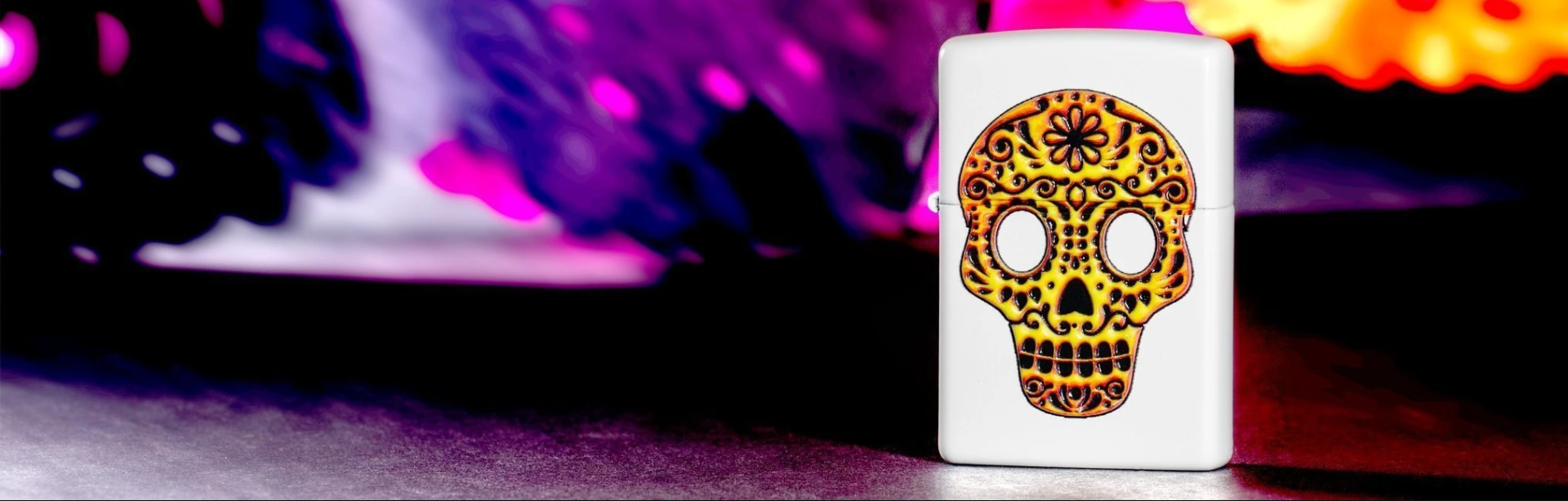 Banner for the Skull Lighters collection