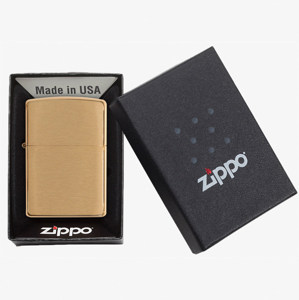 Classic Brushed Brass Engraved - Brass
