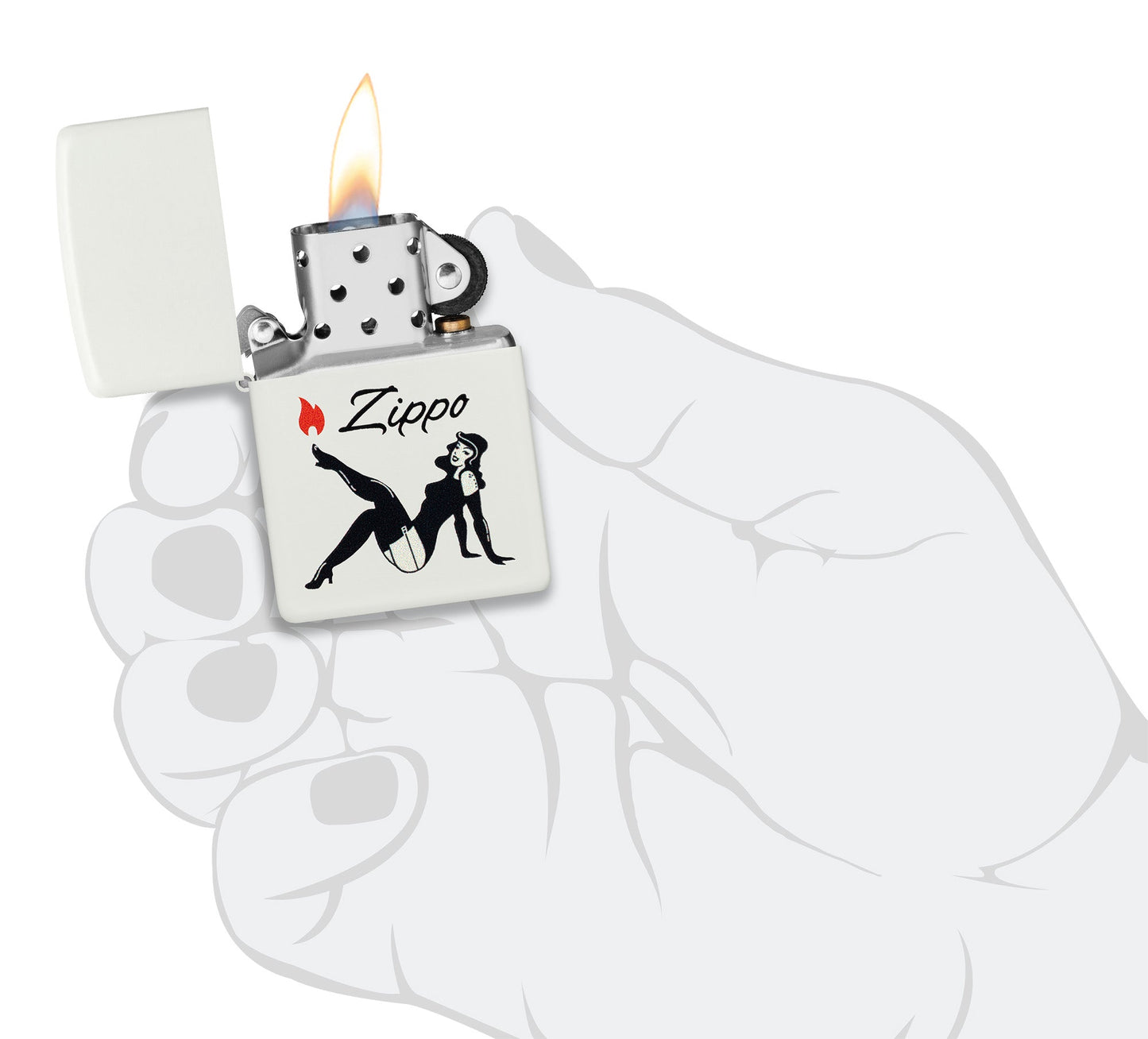 Zippo Pinup Design