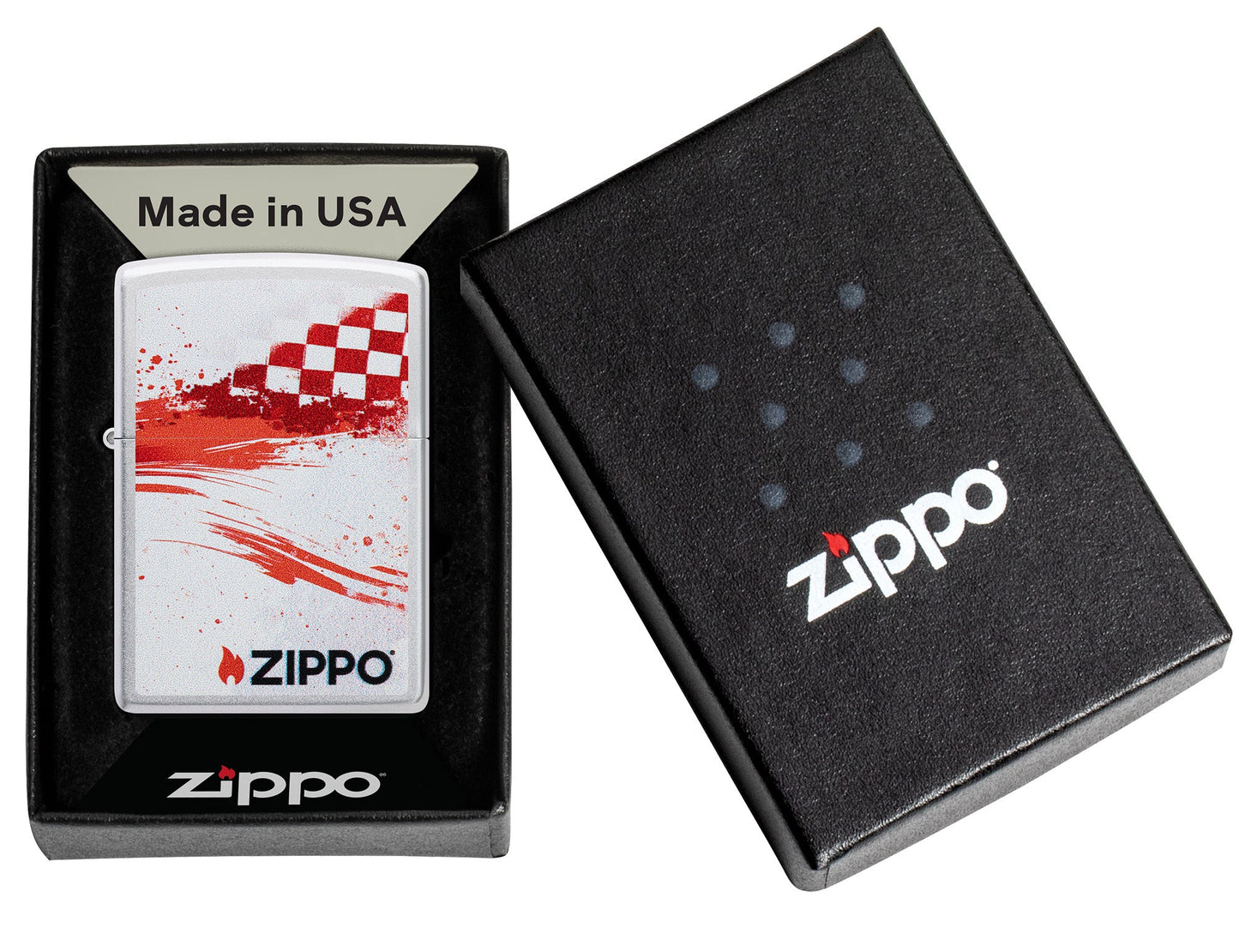 Checkered Zippo Design