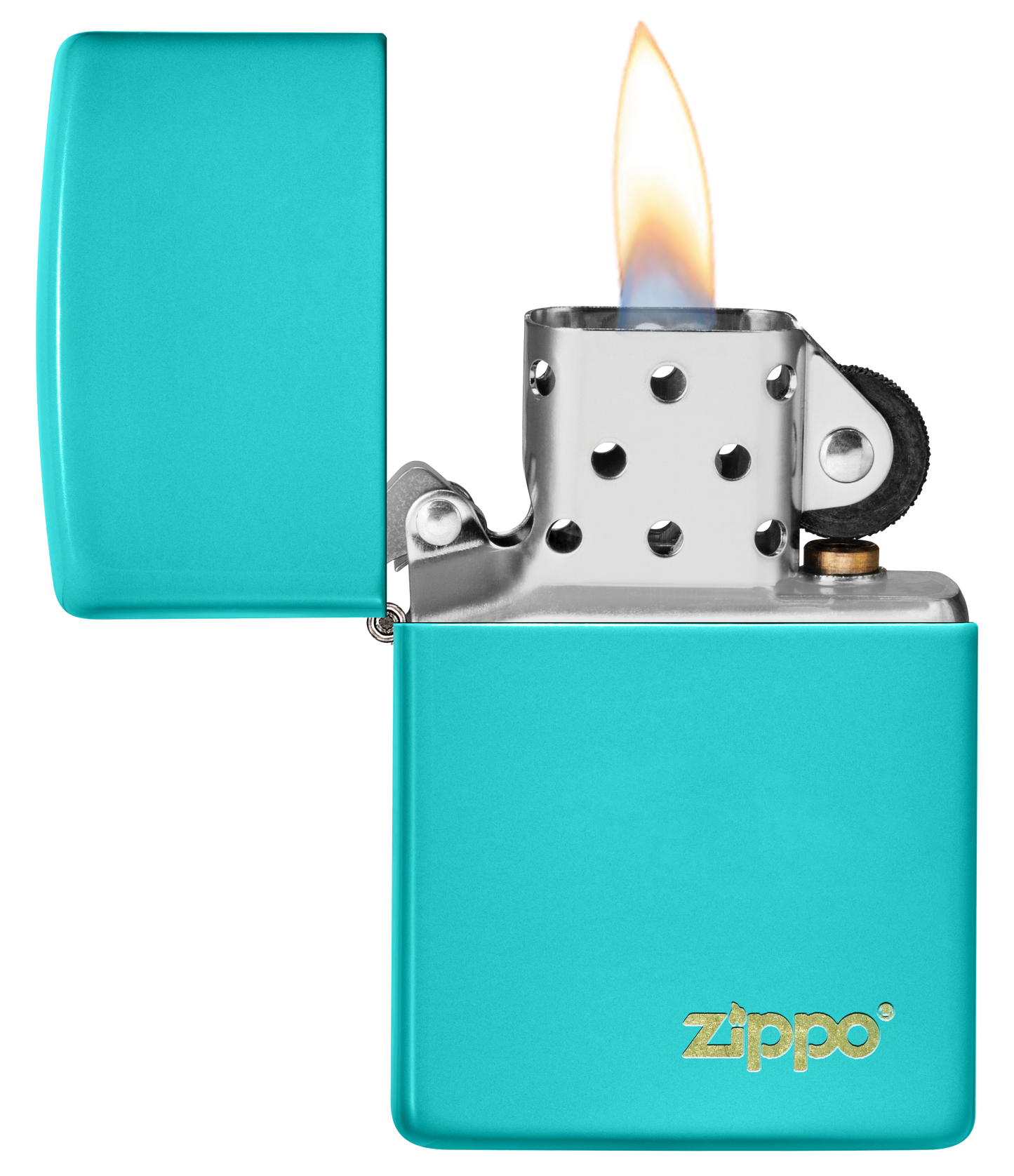 Flat Turquoise with logo