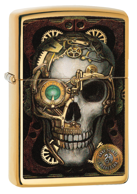 Anne Stokes Steampunk Skull Design