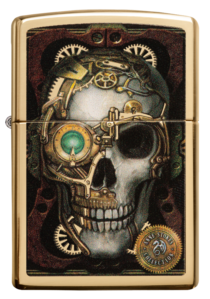 Anne Stokes Steampunk Skull Design