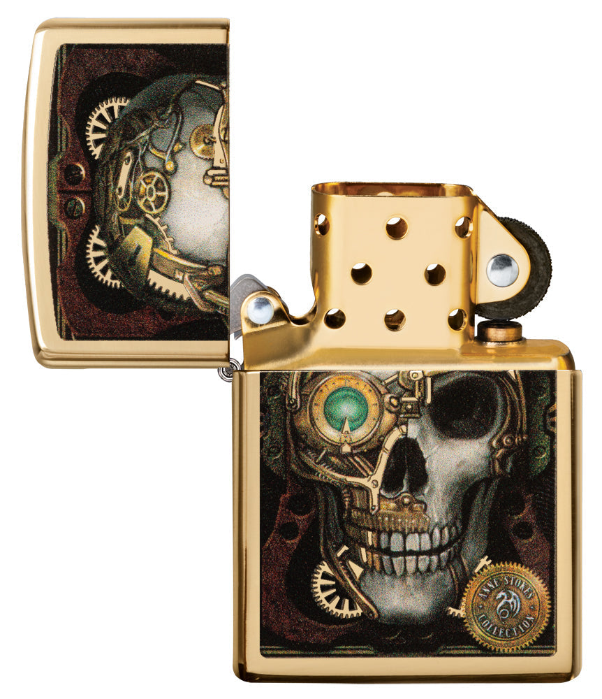 Anne Stokes Steampunk Skull Design