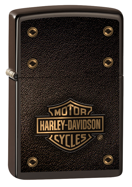 Harley-Davidson® Brown Rivets Design