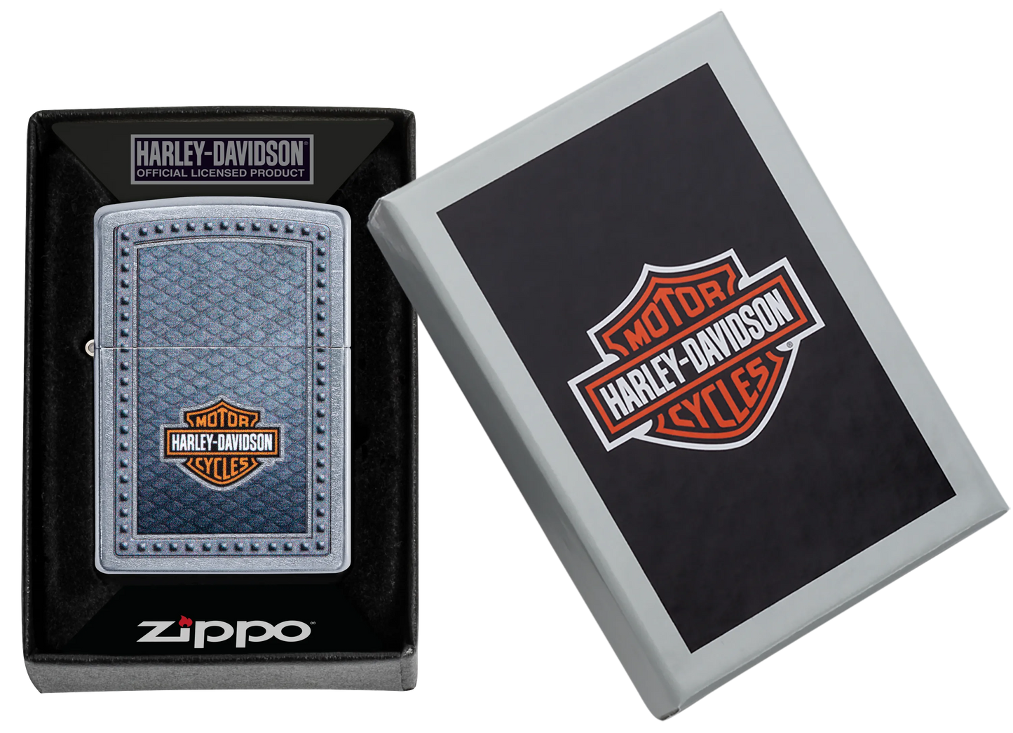 Harley-Davidson® Chrome Rivet Design