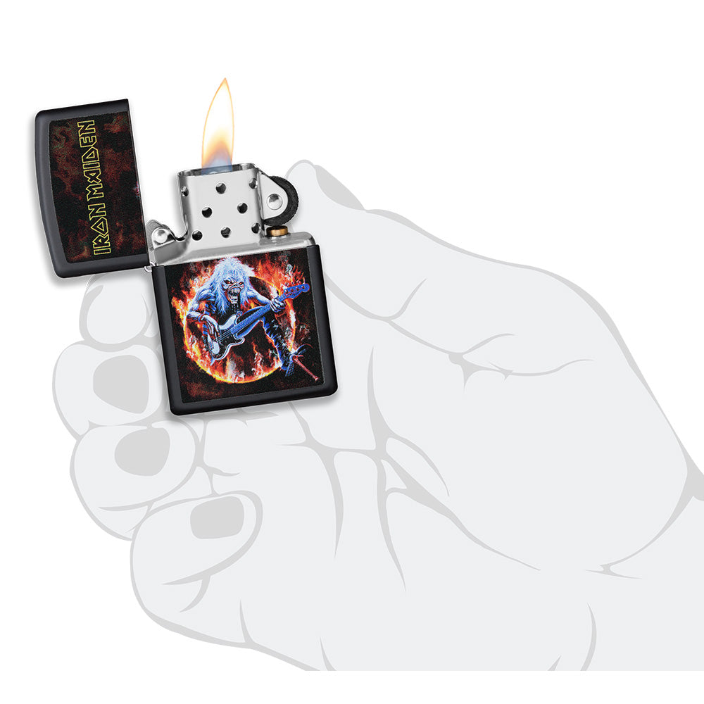 Iron Maiden Eddie's Flame Design