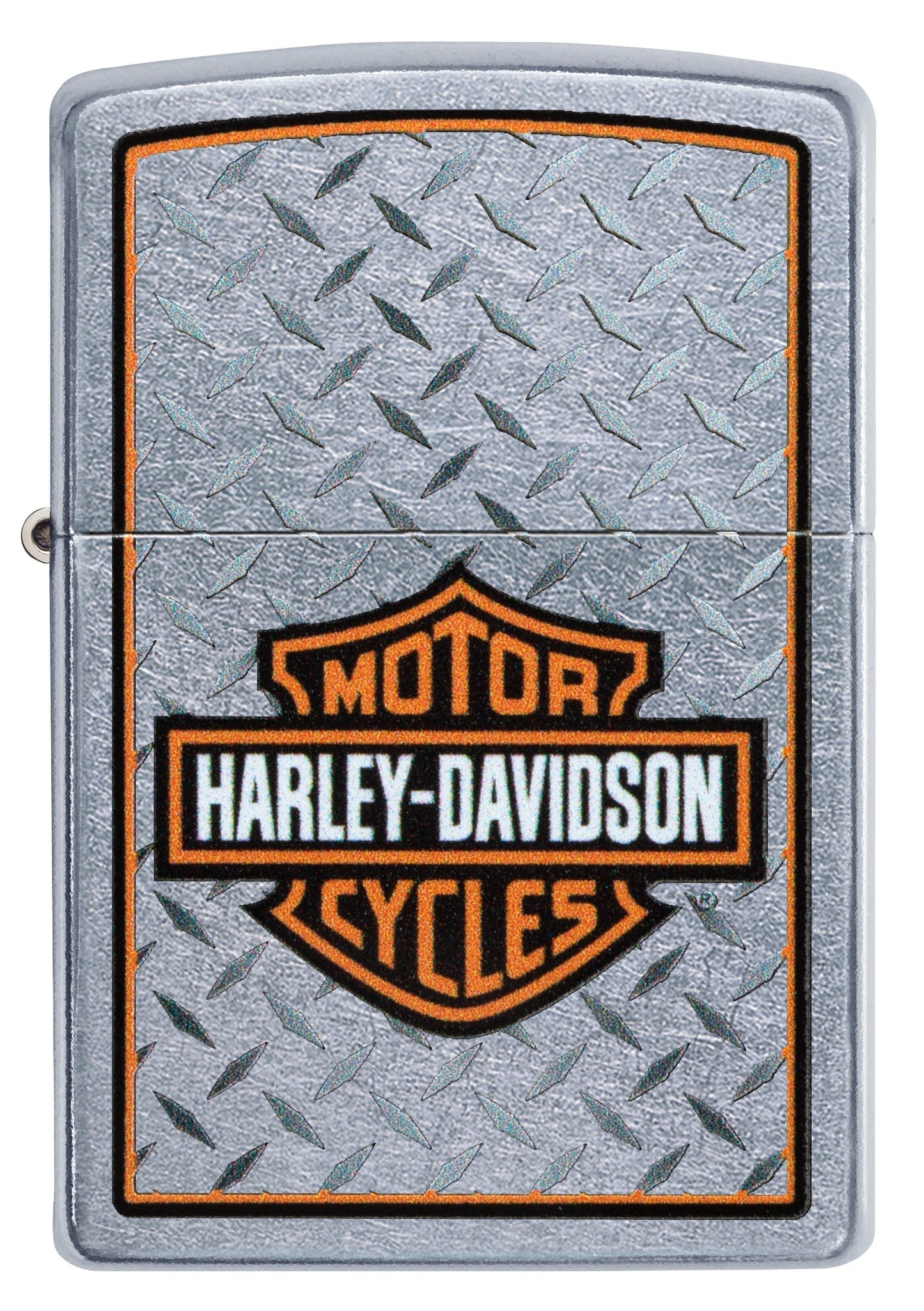 Harley-Davidson® Chequer Plate Logo Design