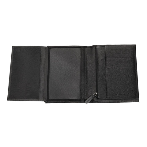 Saffiano Tri-Fold Wallet