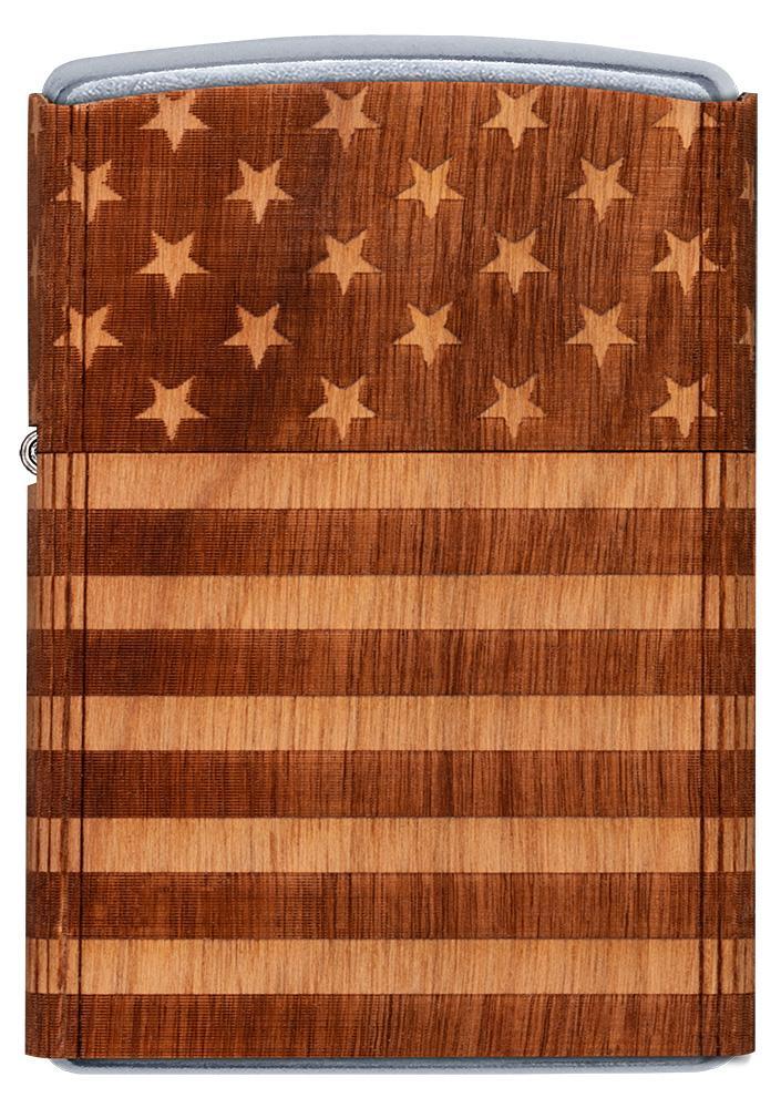 WOODCHUCK USA American Flag Wrap Emblem