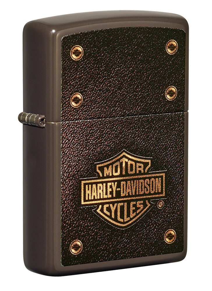 Harley-Davidson® Brown Rivets Design