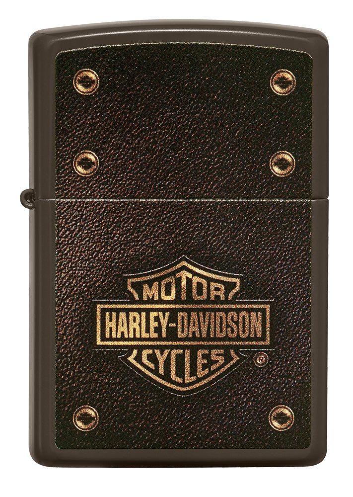 Harley-Davidson® Brown Rivets Design