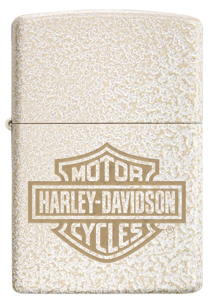 Harley-Davidson® Mercury Glass Design Windproof Lighter