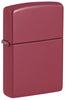 Zippo Lighter Front View ¾ Angle Soft Fireside Red Brick Base Model