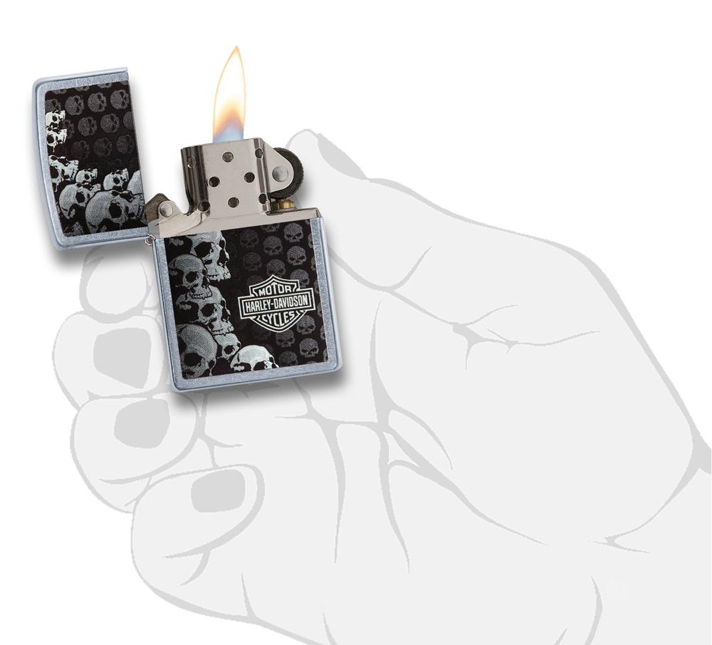 Harley-Davidson® Willy G Skulls Design