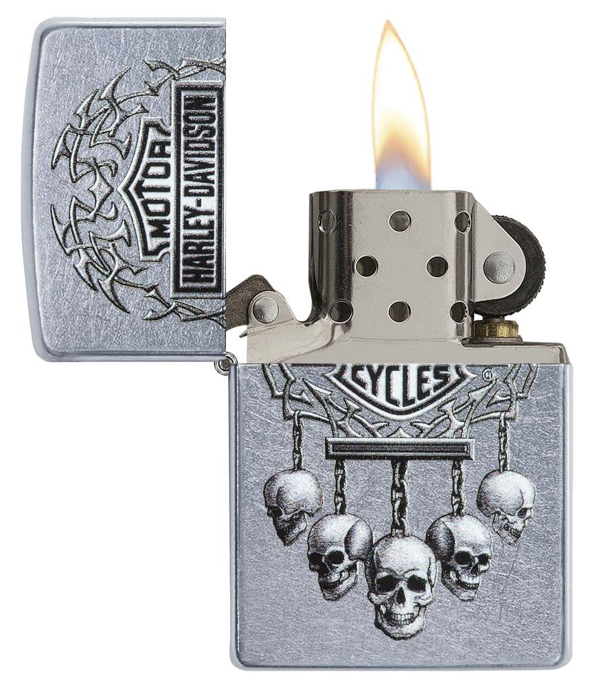Harley-Davidson® Hanging Skulls Design