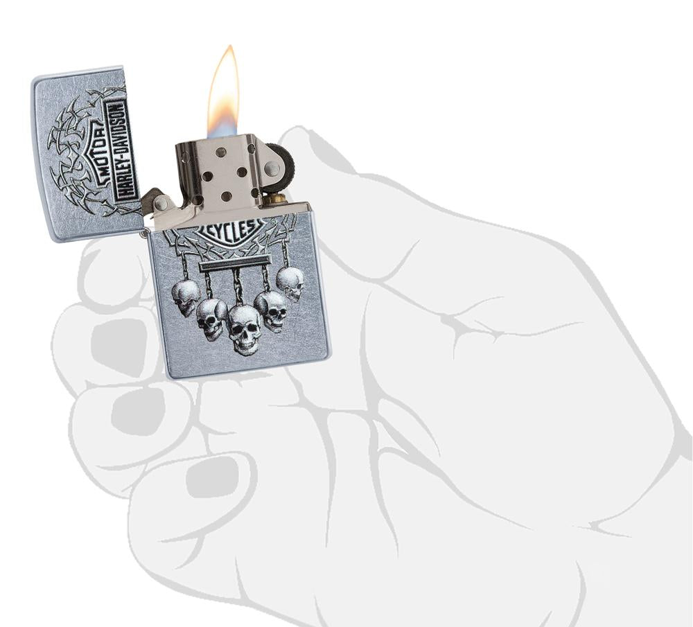 Harley-Davidson® Hanging Skulls Design