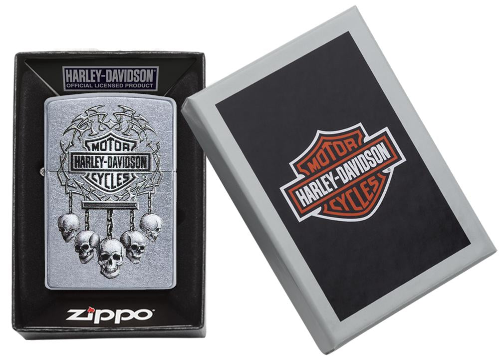 Harley-Davidson® Hanging Skulls Design