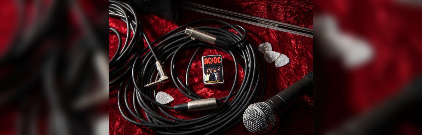 Rock with our Collection of authentic AC/DC® Lighters