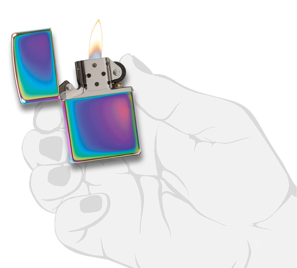 Classic Multi Colour Engraved - Chrome
