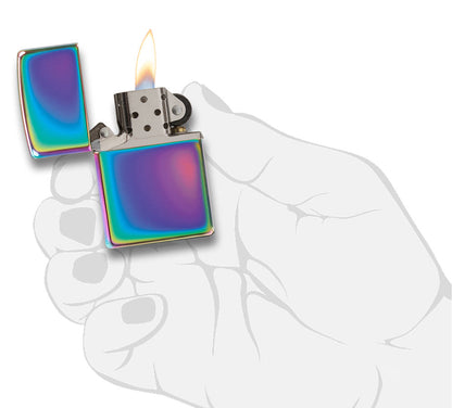 Classic Multi Colour Engraved - Chrome