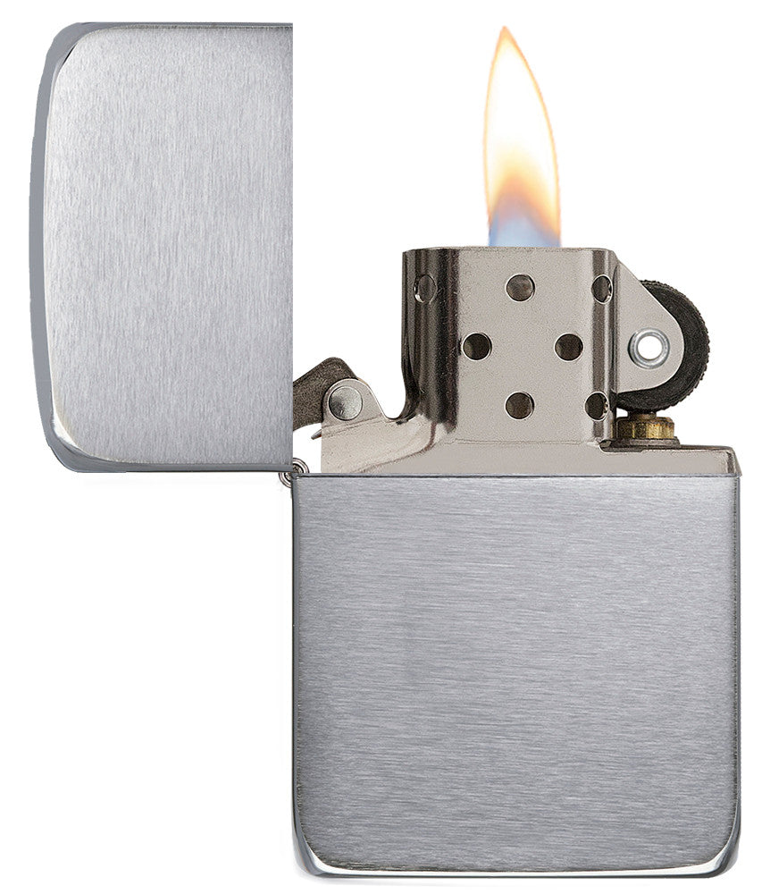 Brushed Chrome 1941 Replica Engraved - Chrome
