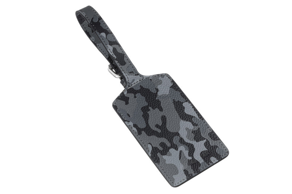 Luggage Tag Camo Grey