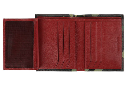 Tri-Fold Wallet Camo Green