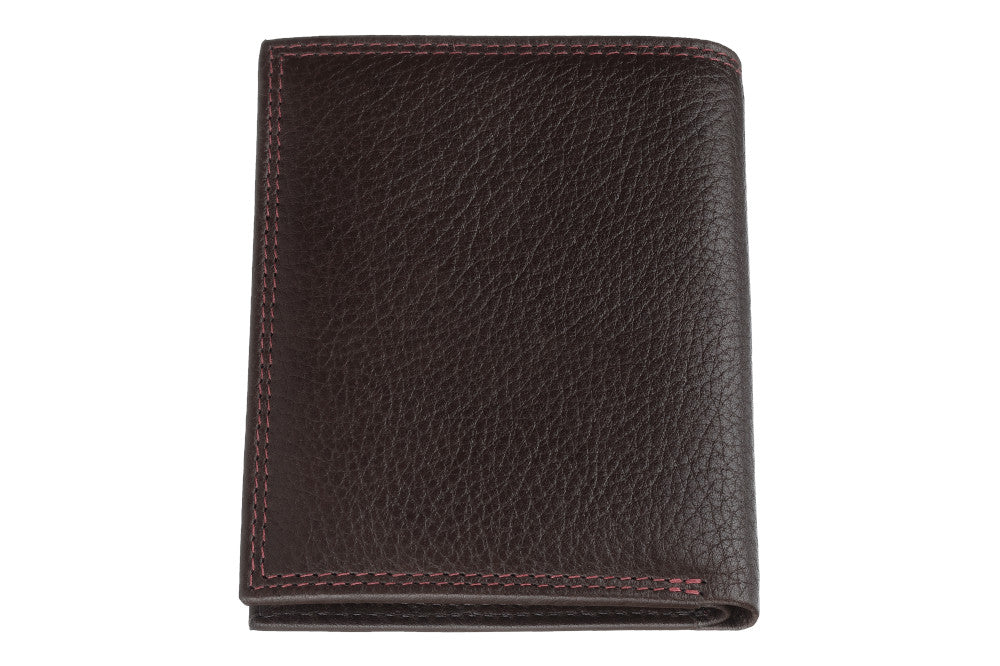 Tri-Fold Wallet Brown