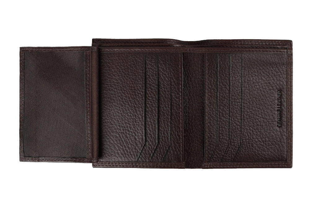 Tri-Fold Wallet Brown