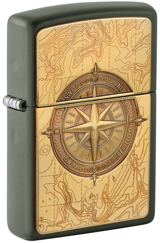 Compass Map Emblem