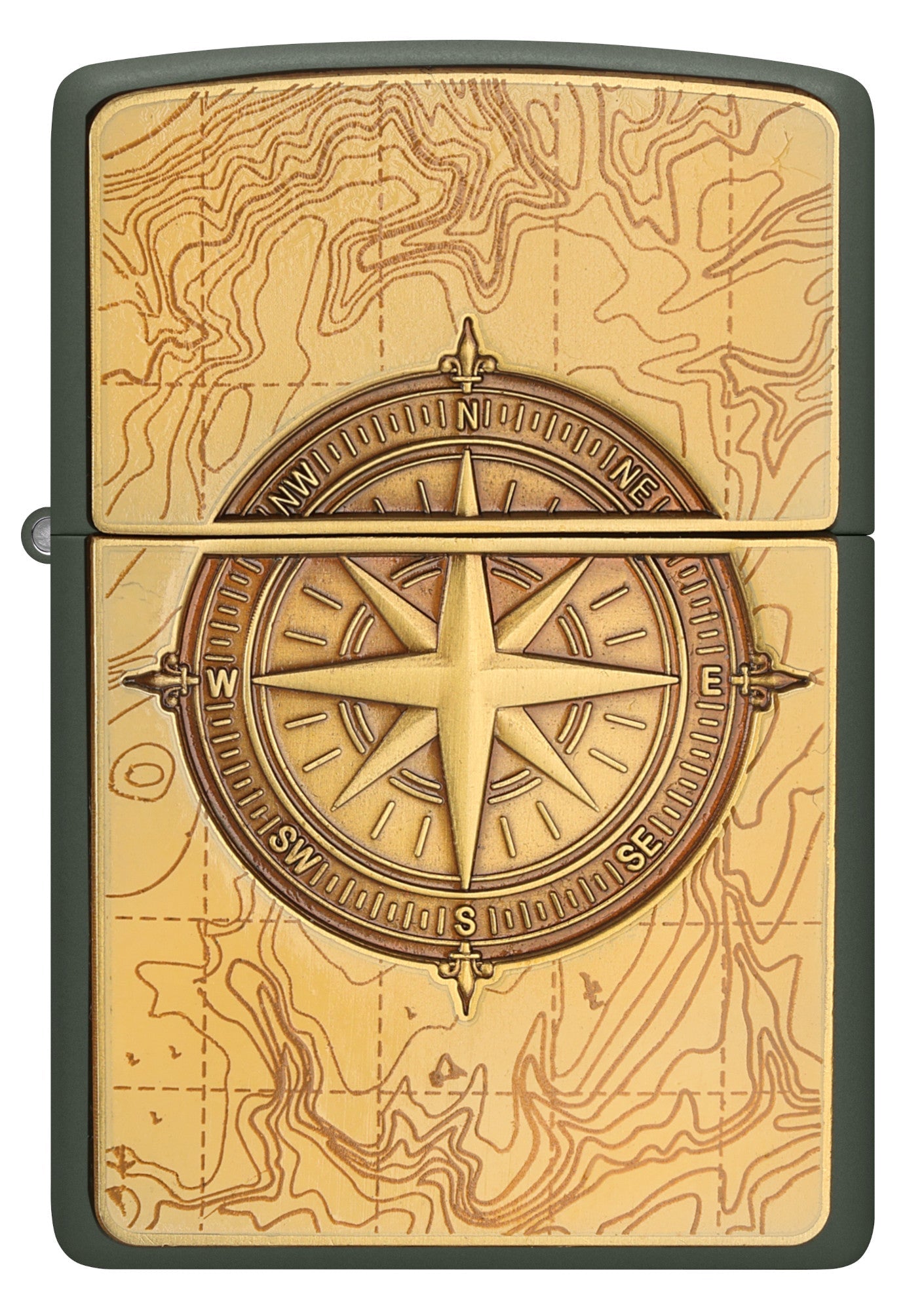Compass Map Emblem