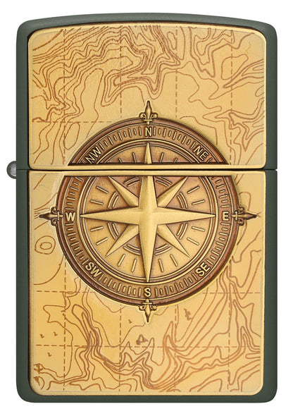 Compass Map Emblem
