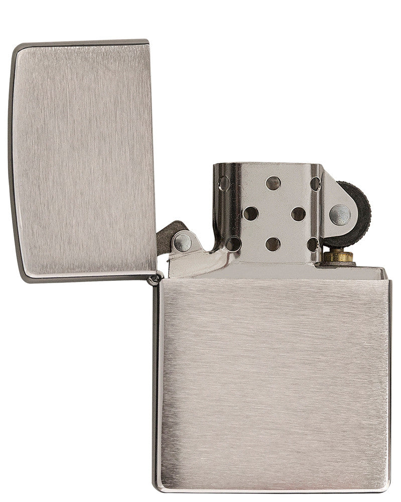Classic Brushed Chrome Engraved - Chrome