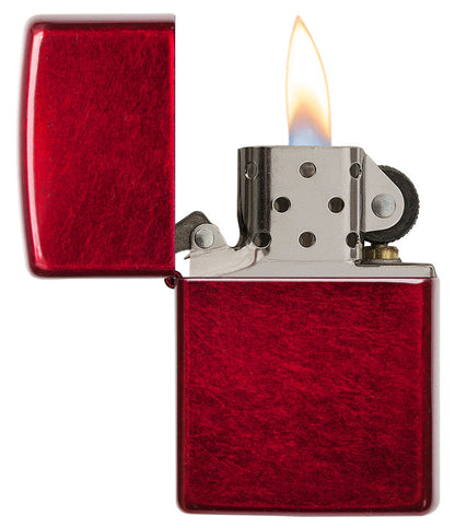 Classic Candy Apple Red™ Engraved - Chrome