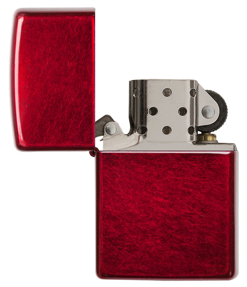 Classic Candy Apple Red™ Engraved - Chrome
