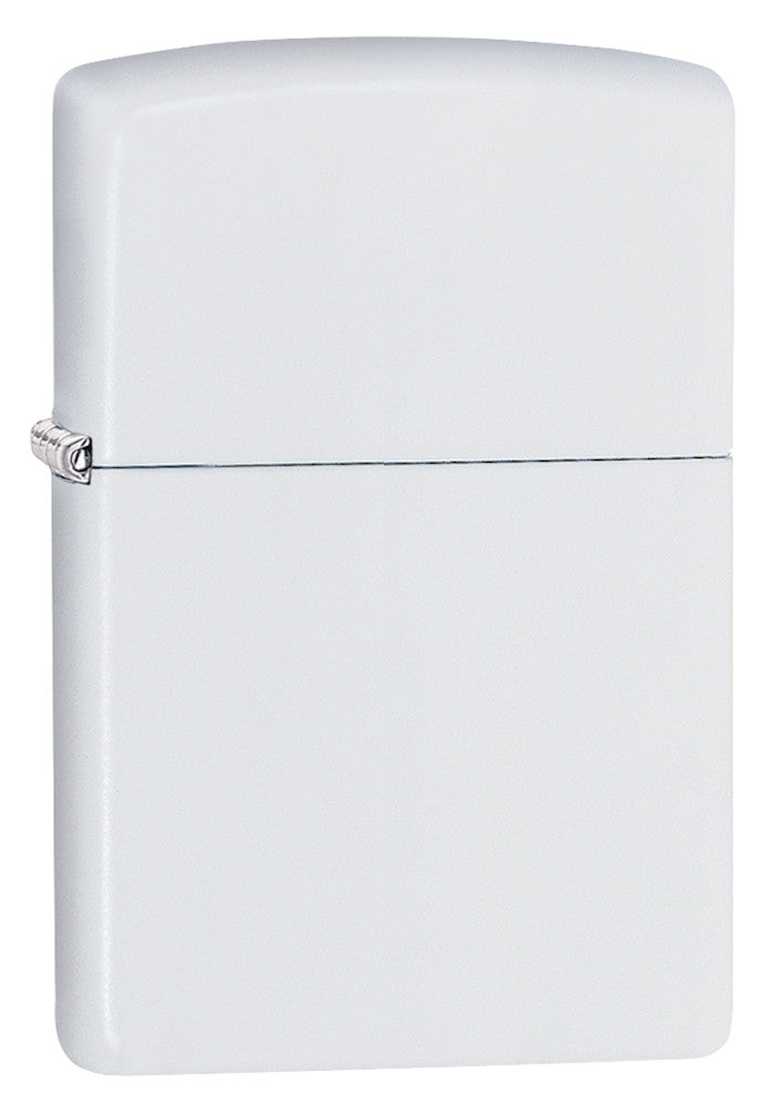 Classic White Matte Engraved - Brass