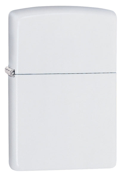 Classic White Matte Engraved - Brass