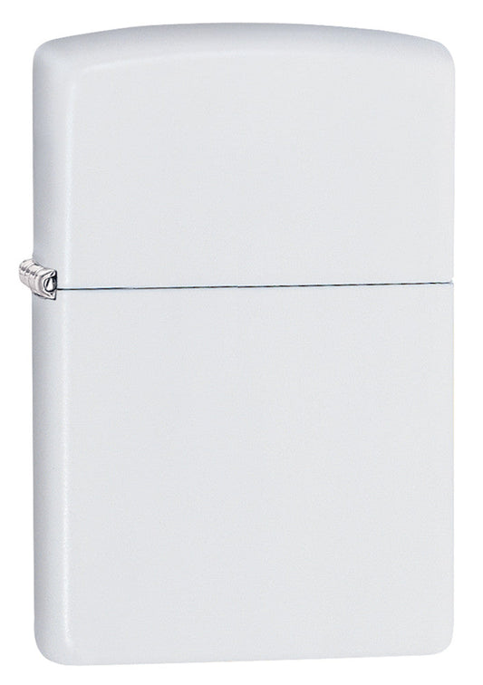 Classic White Matte Engraved - Brass