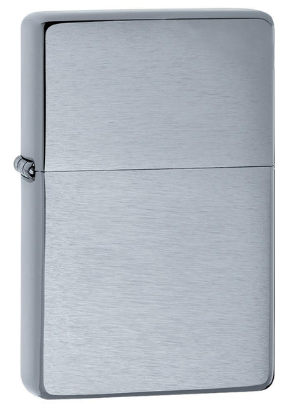 Brushed Chrome Vintage Engraved - Chrome