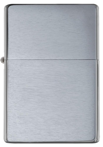 Brushed Chrome Vintage Engraved - Chrome
