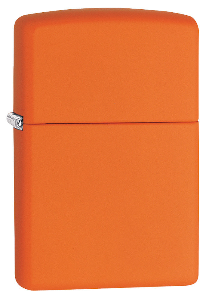 Classic Orange Matte Engraved - Brass