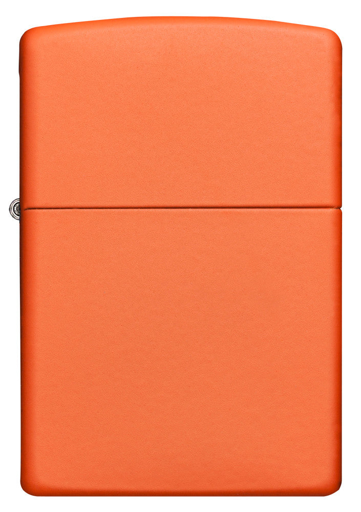 Classic Orange Matte Engraved - Brass