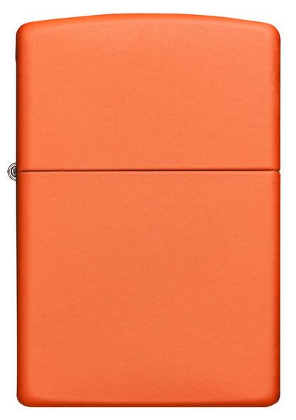 Classic Orange Matte Engraved - Brass