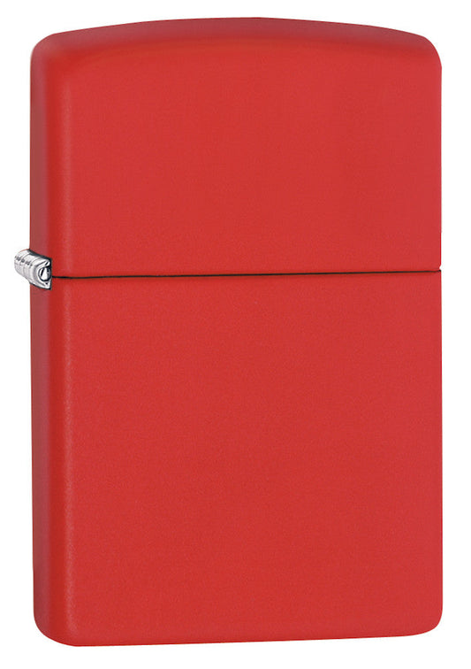 Classic Red Matte Engraved - Brass