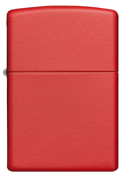 Classic Red Matte Engraved - Brass