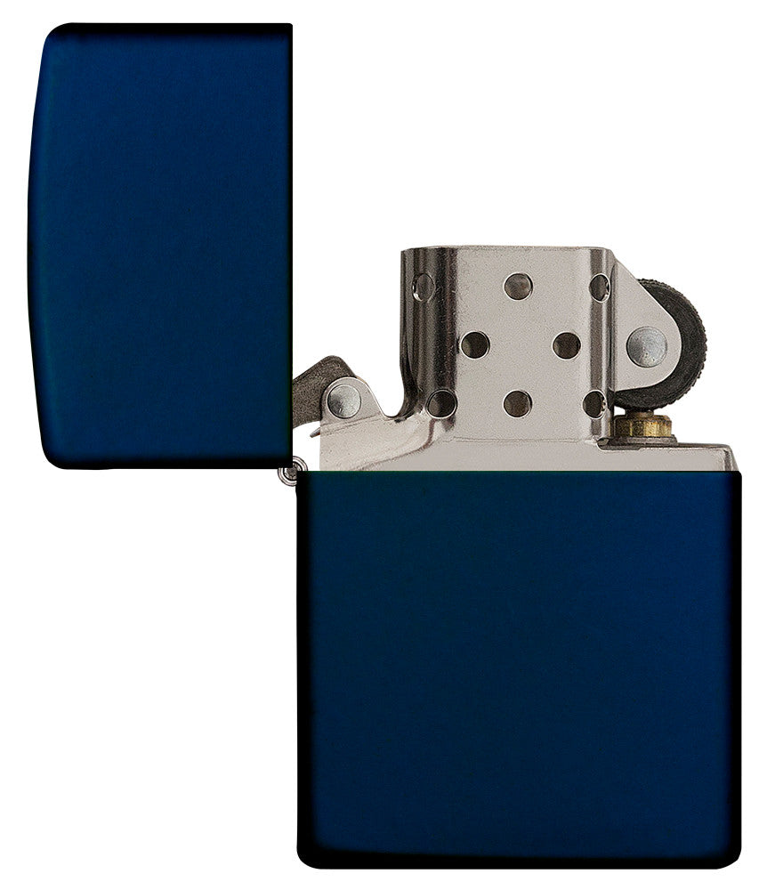 Classic Navy Matte Engraved - Brass