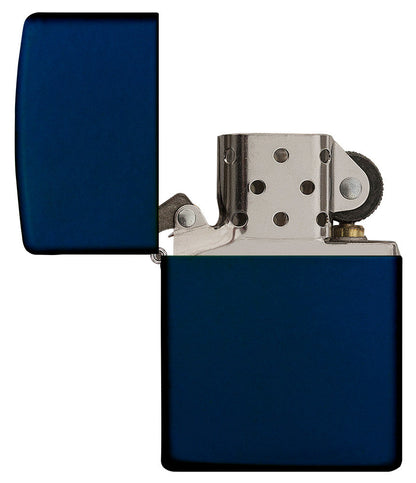 Classic Navy Matte Engraved - Brass
