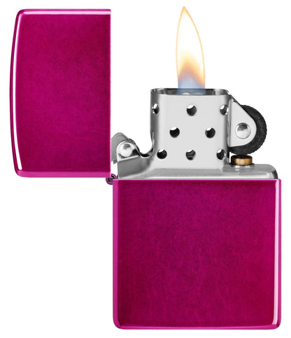 Classic Candy Raspberry Engraved - Chrome