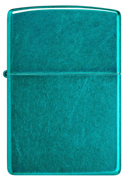 Classic Candy Teal Engraved - Chrome